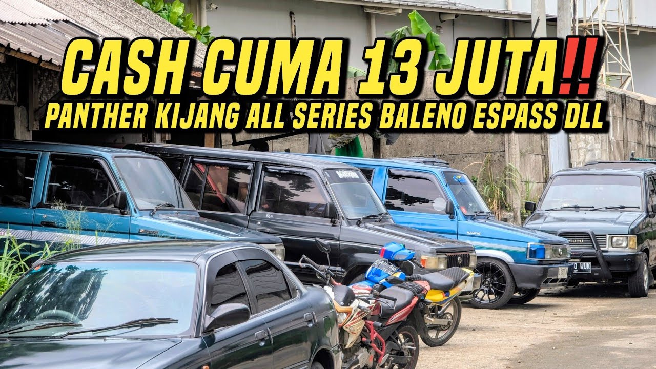 Gudang nya mobil bekas kijang murah murah nih❗Kijang all series panther futura pu baleno cuma 13juta
