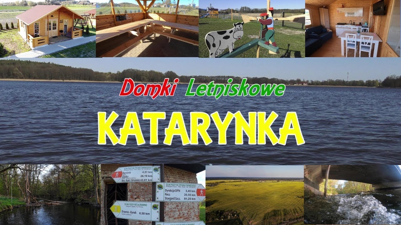 Wypoczynek w Drawnie nad Drawą #Domki #Letniskowe #Katarynka w Naszym Gospodarstwie!