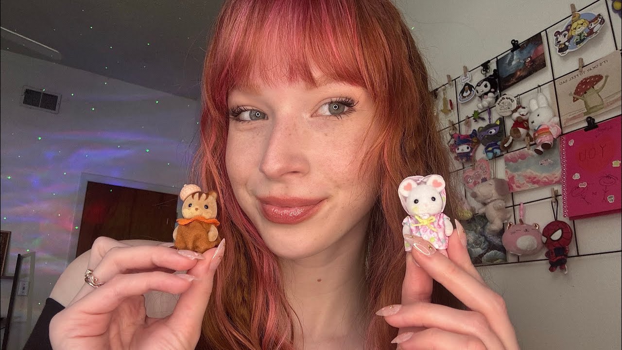 ASMR Calico Critter Collection (close up whispers)