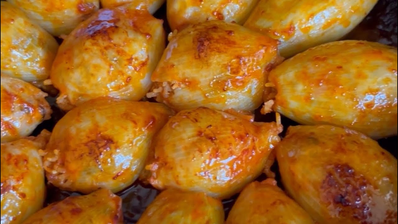 دولمة البصل المحشي Spécial cuisine dz  