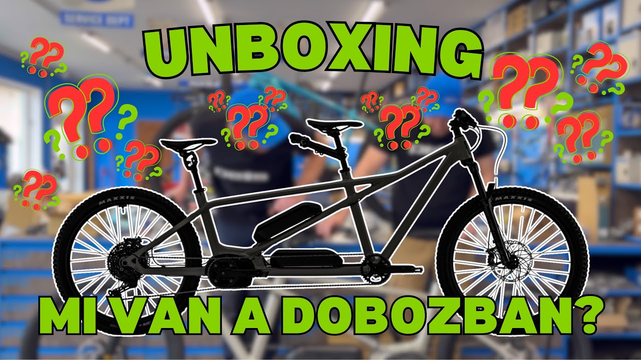 E-MTB TANDEM UNBOXING - KaloBike