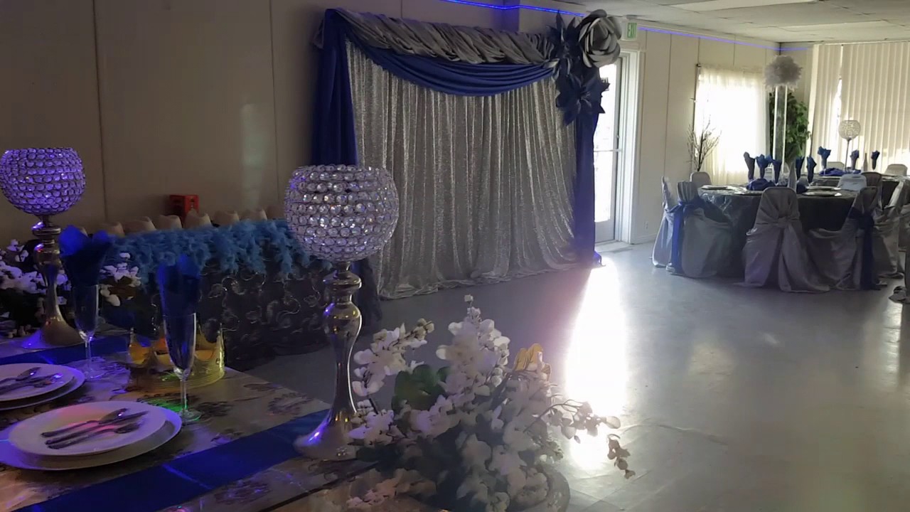 Royal Blue Decoration by Mary Zarazua