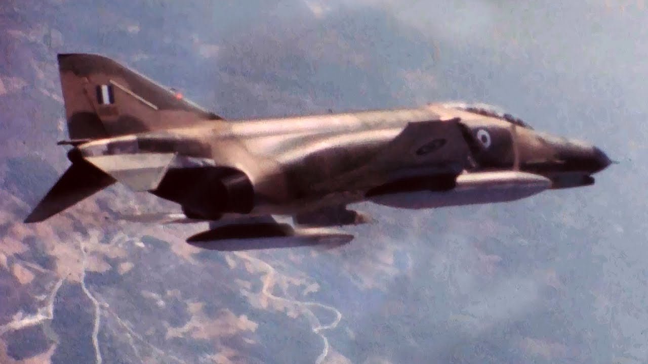 Ανδραβίδα 1975 - Πτήση με Phantom Jets