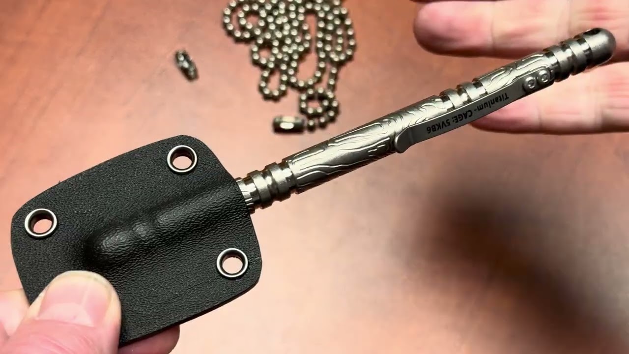 TMT - Titanium Motivator Tool + Tungsten Tip by Maratac®