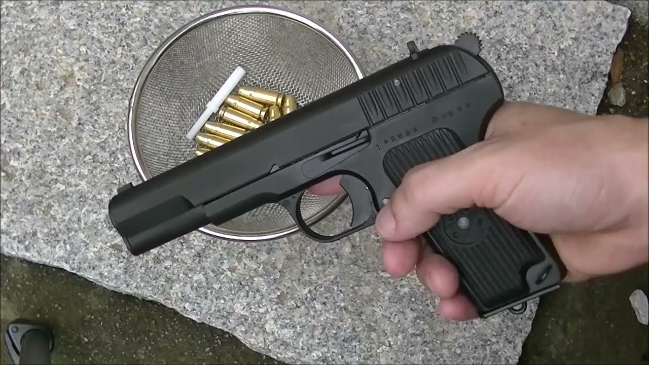 タナカワークス トカレフ TT-33 モデルガン発火 Tokarev TT-33 modelgun