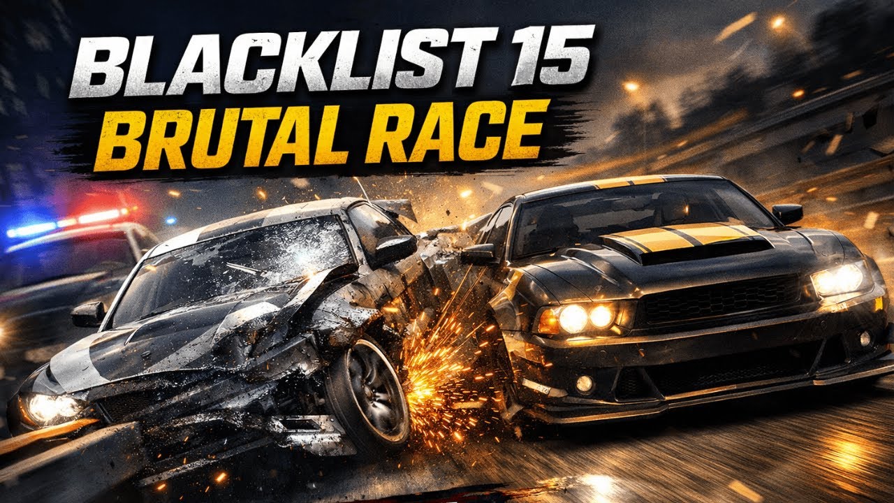 Beating Blacklist 15 Was PURE CHAOS | Brutal Race & Crashes 😱