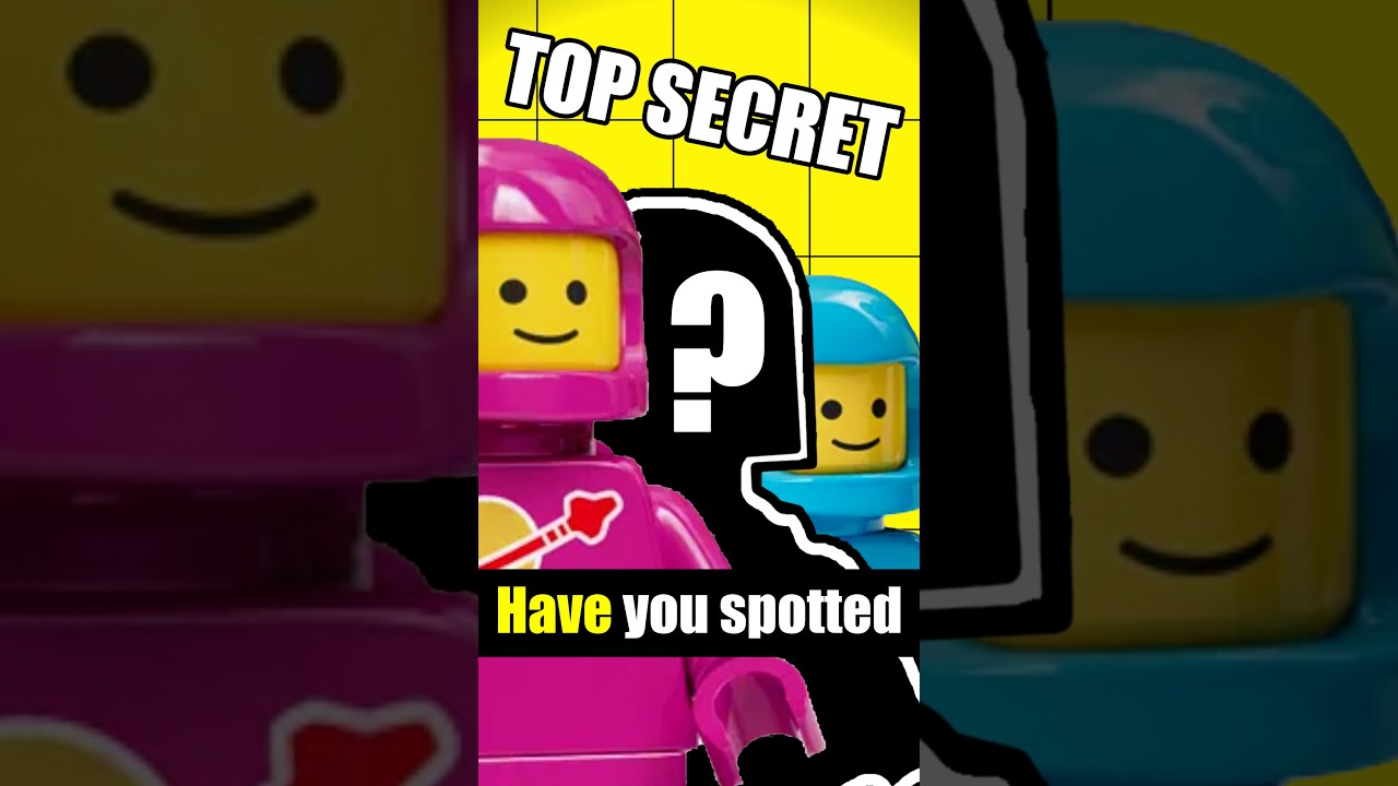 SECRET LEGO Spacemen?! #lego #space
