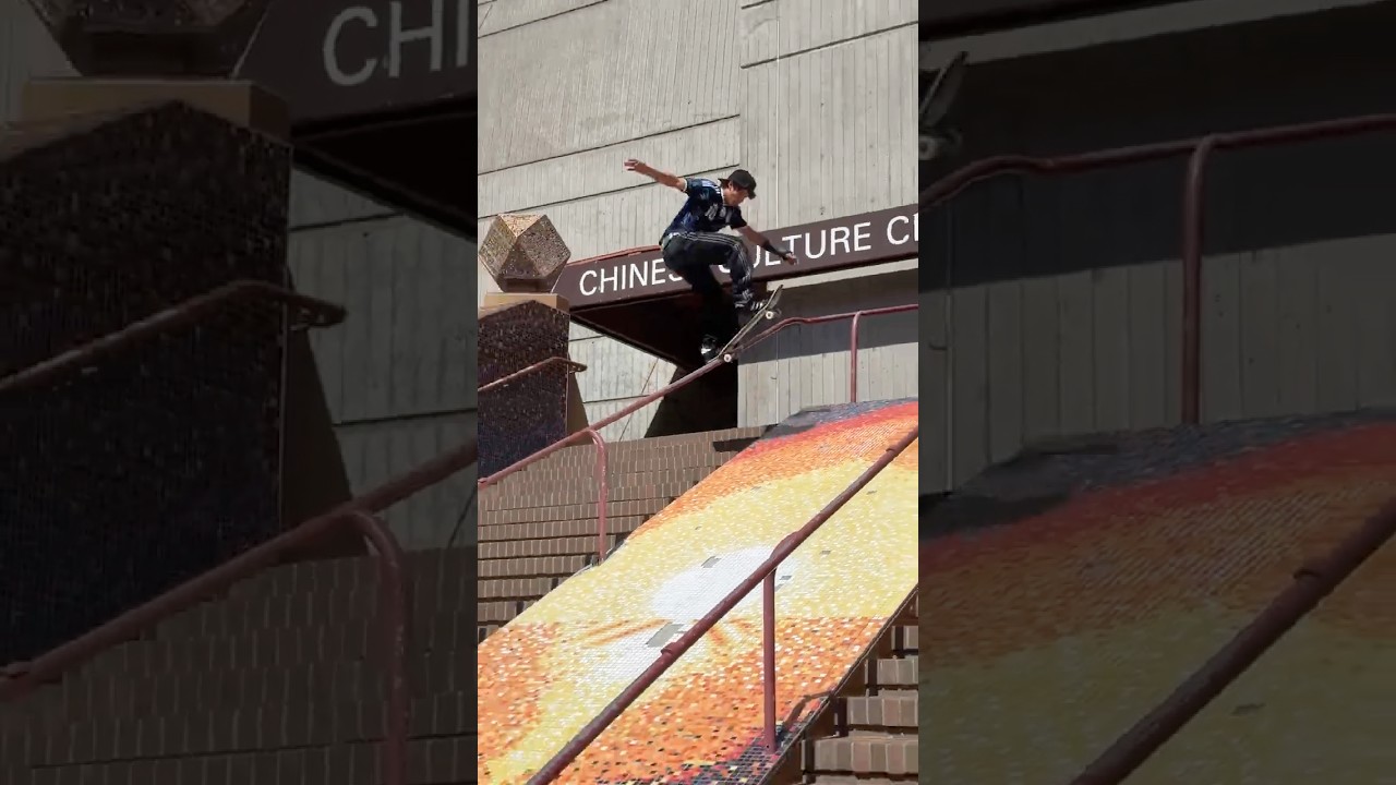 ⛩️ Julian Agliardi battled for this FS Blunt at China Banks 🐉