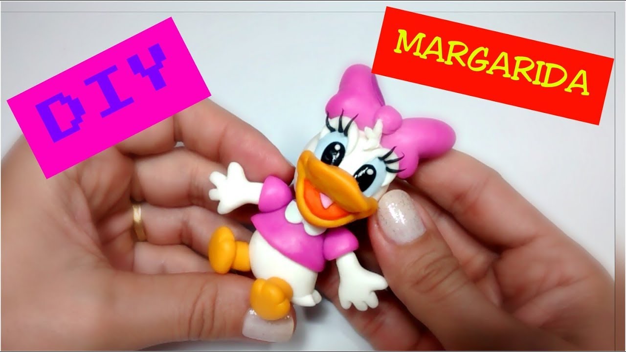 DIY:  PASSO A PASSO 🌼( MARGARIDA BABY) PORCELANA FRIA - BISCUIT- #luprestes