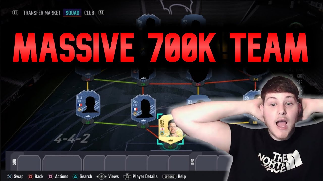 BEST 700K FIFA 21 TEAM!!