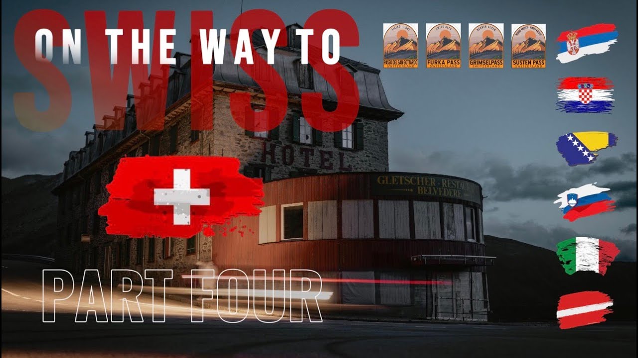 MOTO TURA - NAJLEPSI PASOVI SVAJCARSKE - GOTTHARD - FURKA - GRIMSEL - SUSTEN - IV DEO - S4E16 - BMW