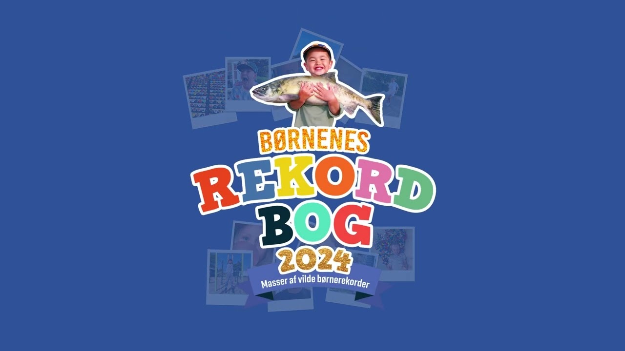 Forlaget Carlsen | B&oslash;rnenes rekordbog 2024 | Bogtrailer