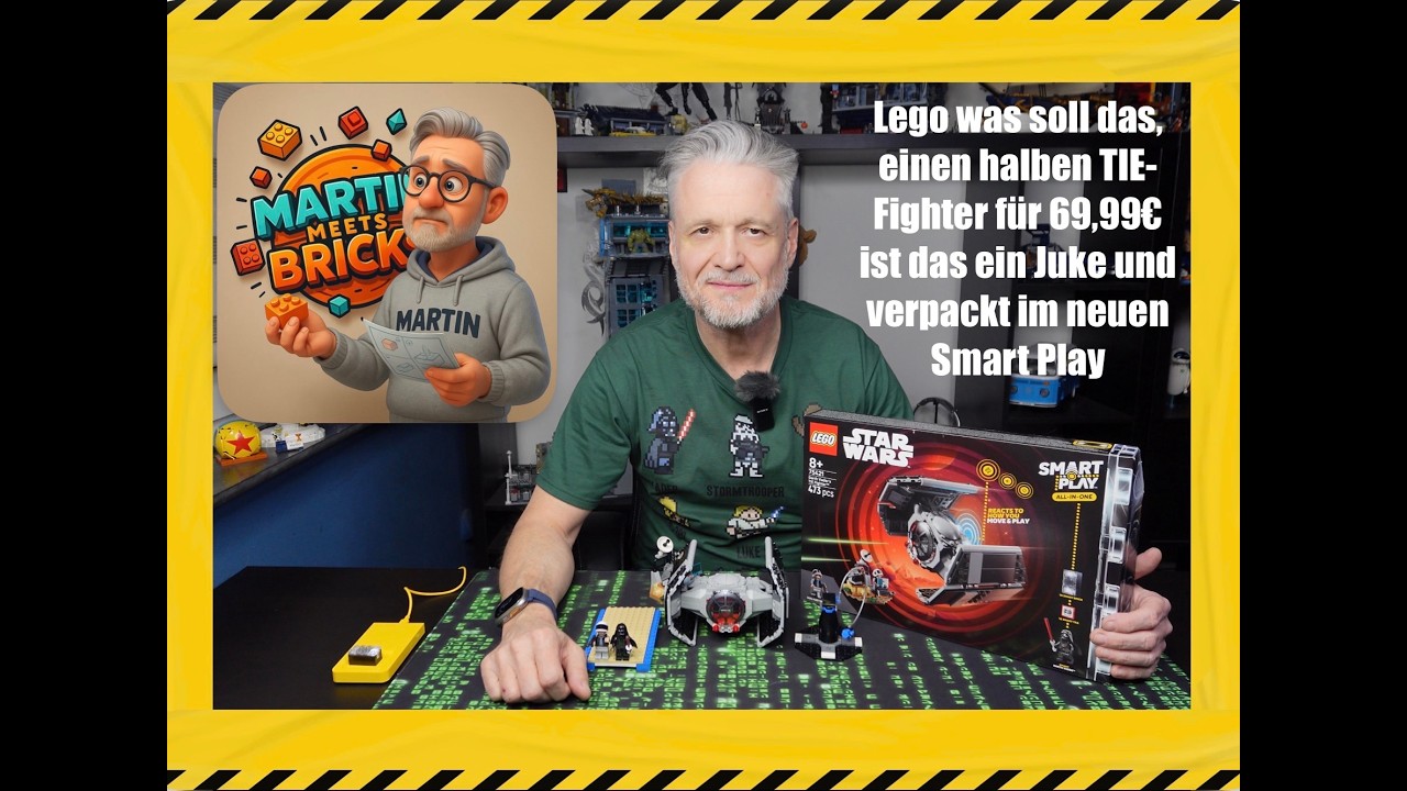 Lego was soll das, einen halben TIE-Fighter für 70€ ist das ein Juke und verpackt im Smart Play?
