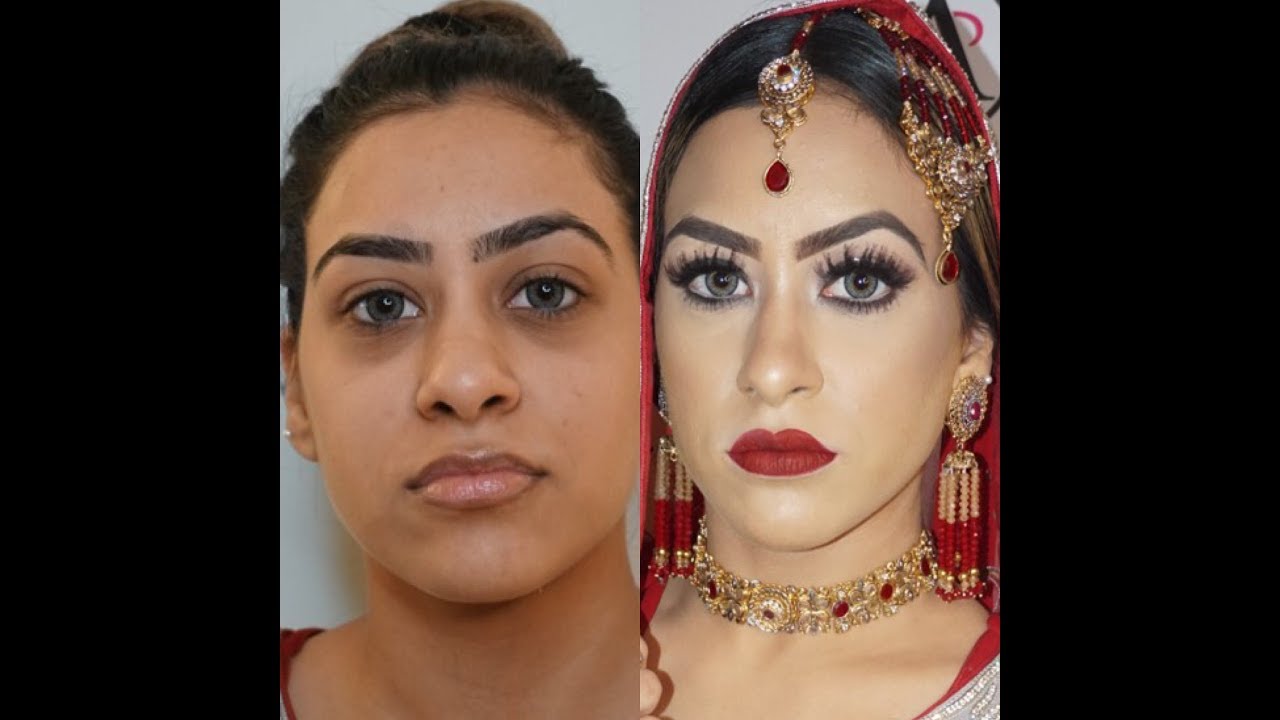 TRADITIONAL ASIAN BRIDAL LOOK CREATED BY SHAZIA AKHTAR