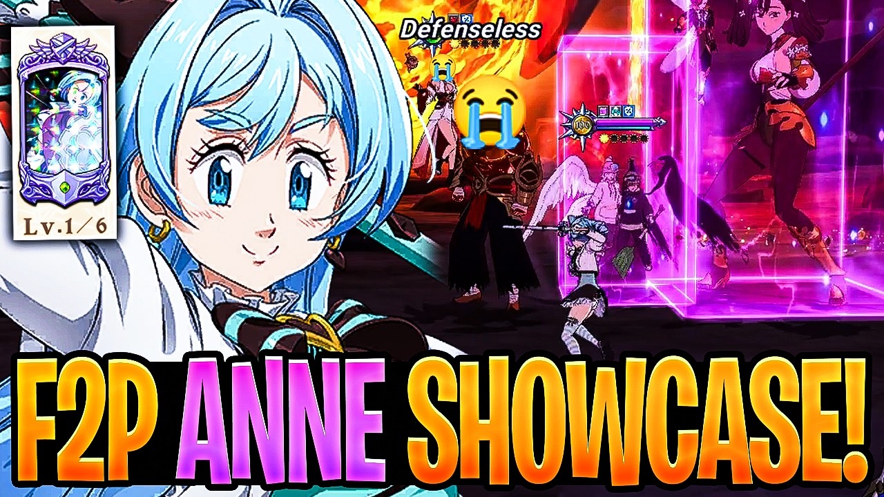 New F2P Valentines Anne Showcase & Summons! COUNTERS MERLINOR!!! | Seven Deadly Sins: Grand Cross