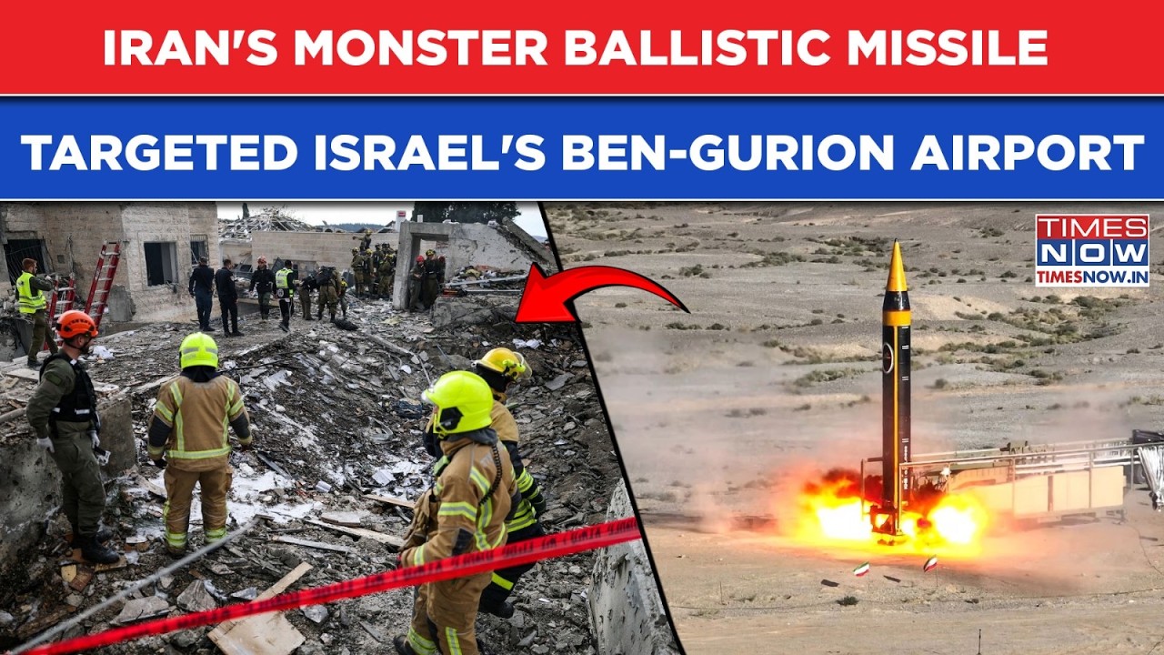 Iran's 'Khorramshahr' Ballistic Missile Targeted Israel's Ben-Gurion Airport? Watch IRGC's 'Monster'