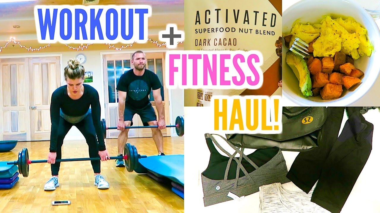 TONING WORKOUT, LULULEMON HAUL, & WHAT I EAT!