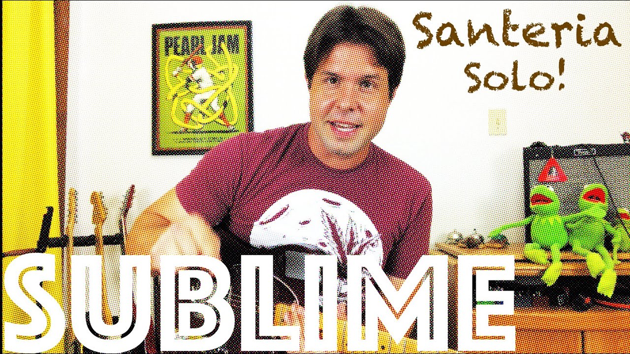 Guitar Lesson: How To Play The Solo In Sublime's Santeria