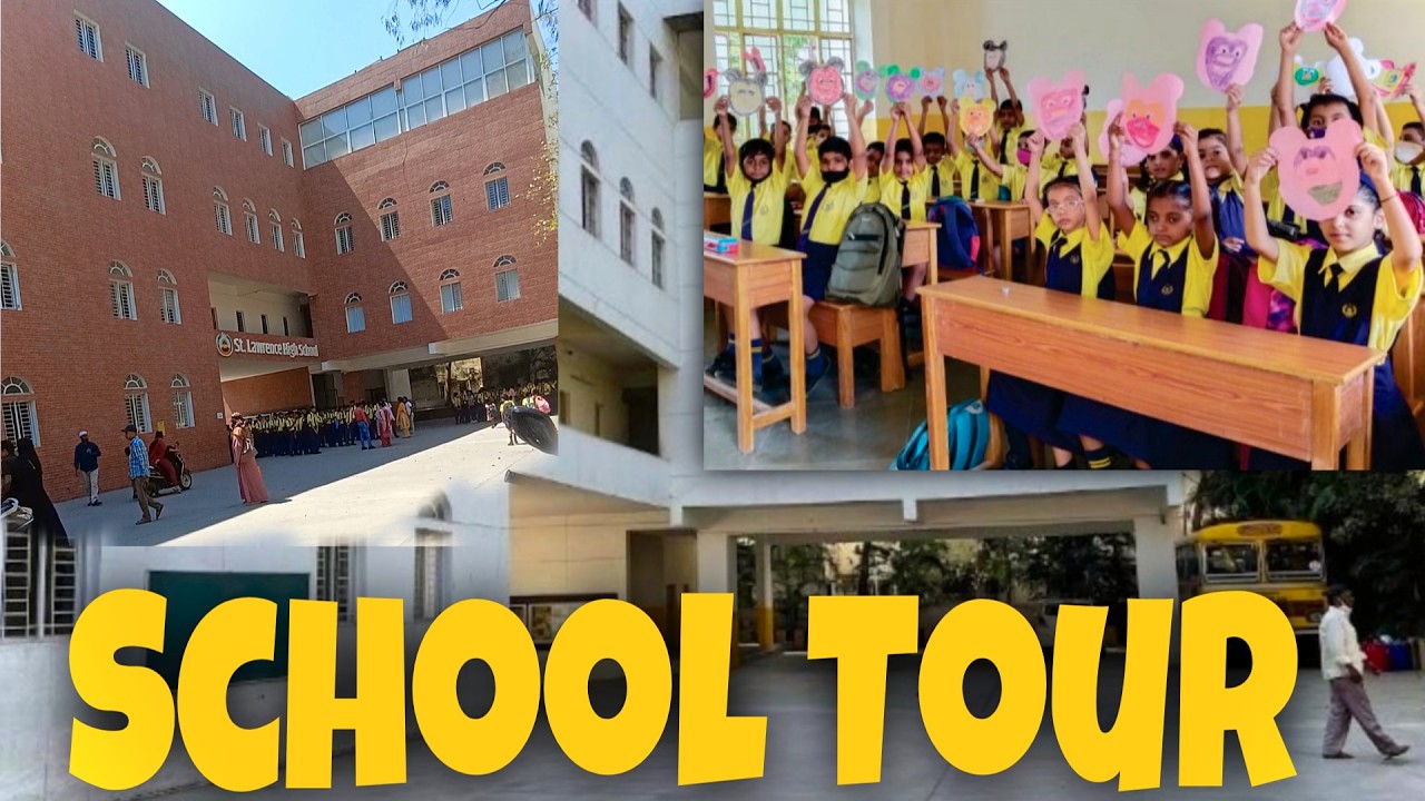 St Lawrence High School Full Tour Vlog . 🎒
