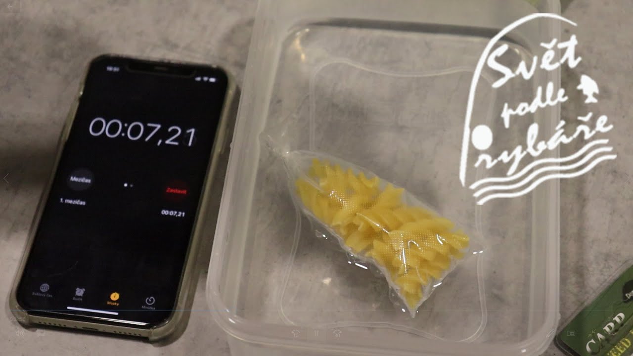 Test rozpustnosti PVA sáčků z AliExpressu a  další rybářská bižuterie nejen pro kapraře - Unboxing