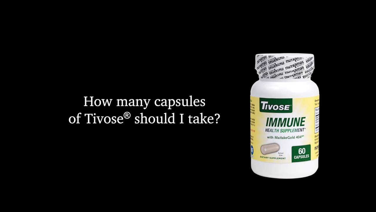 Number of - Tivose Maitake Mushroom Immune Health Supplement