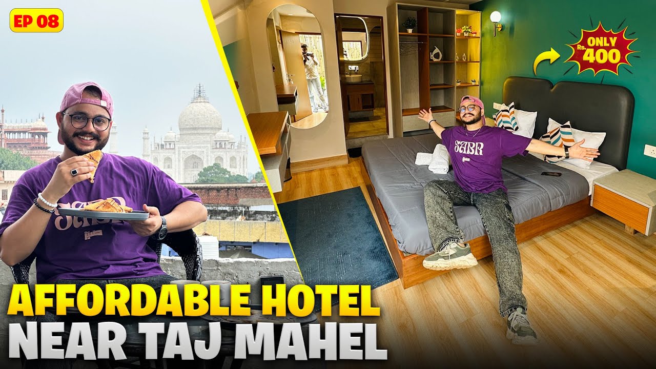 Affordable Hotel Near Taj Mahel | Joey's Hostel In Agra | Vlog Ep 08 #agravlogs #dailyvlog