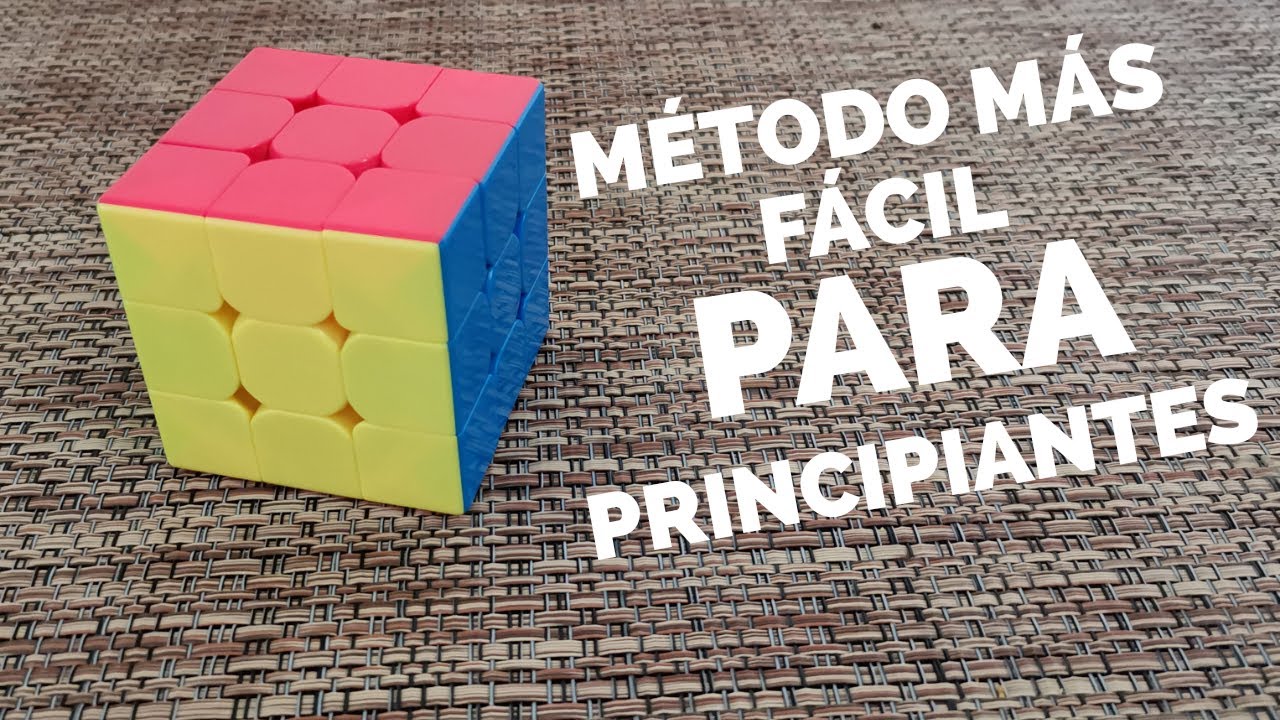 Como armar un cubo rubik en 7 pasos (MÉTODO PARA PRINCIPIANTES)
