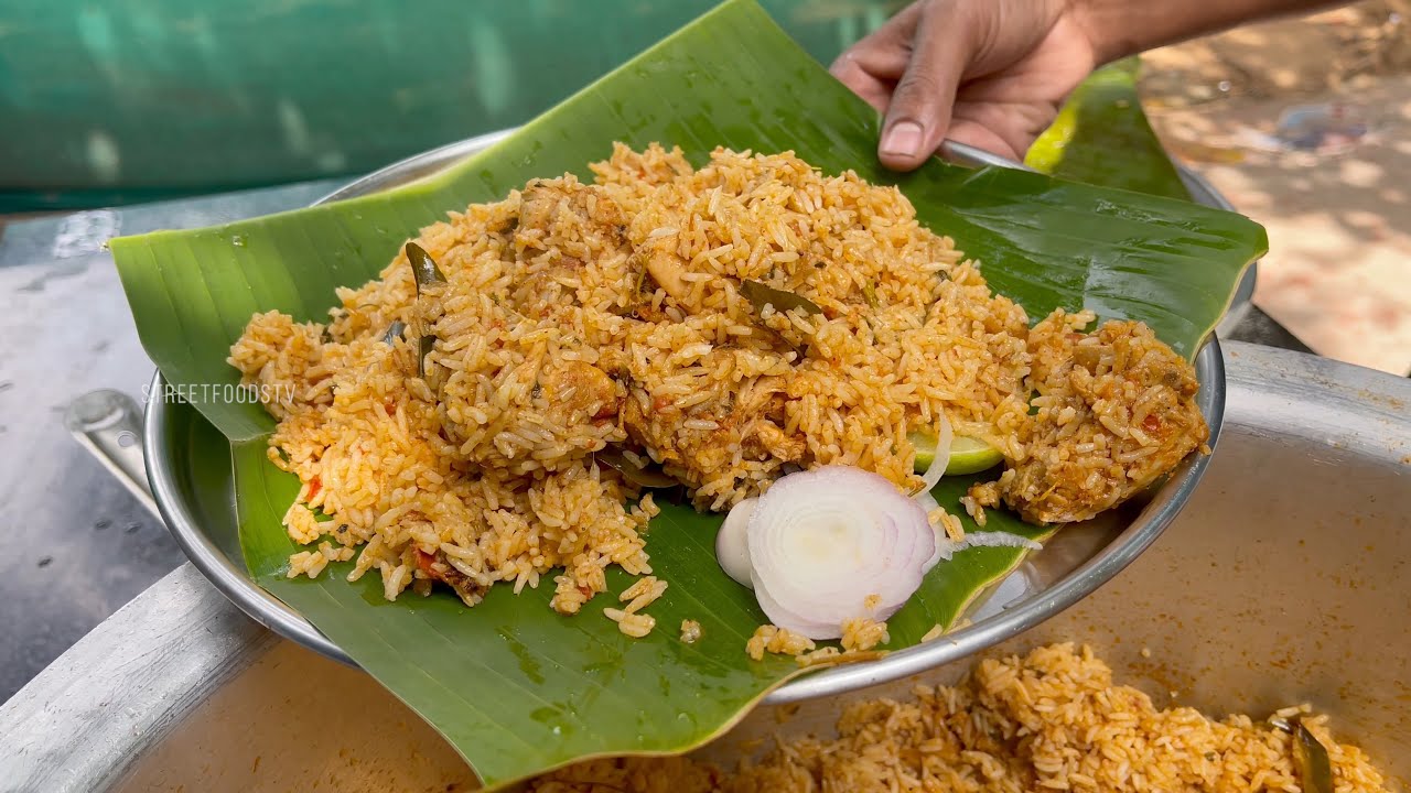 Rayalaseema Style Chicken Biryani | Street Foods Tv