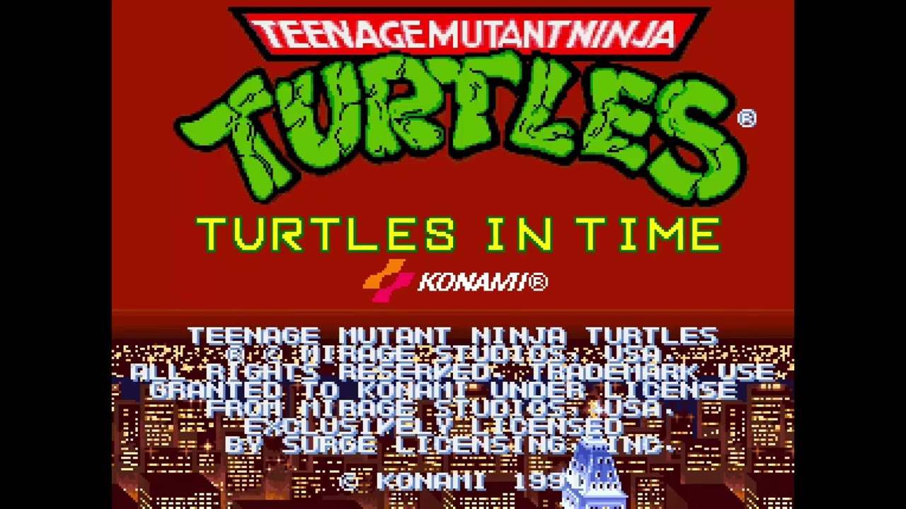 Teenage Mutant Ninja Turtles: Turtles in Time - Skull and Crossbones ~AD 1539~ (ARCADE OST)