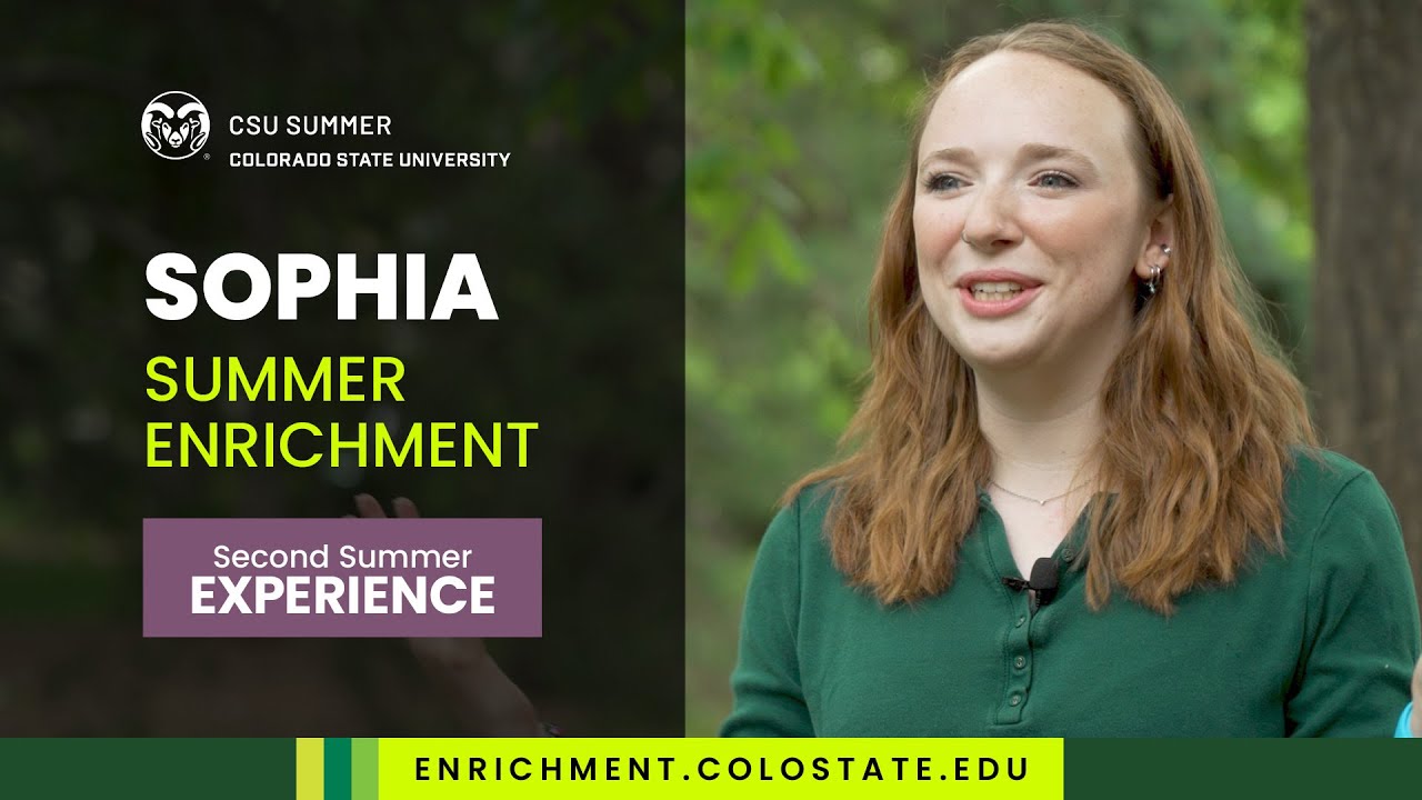CSU Summer Enrichment: Sophia (Audio-Described Video)