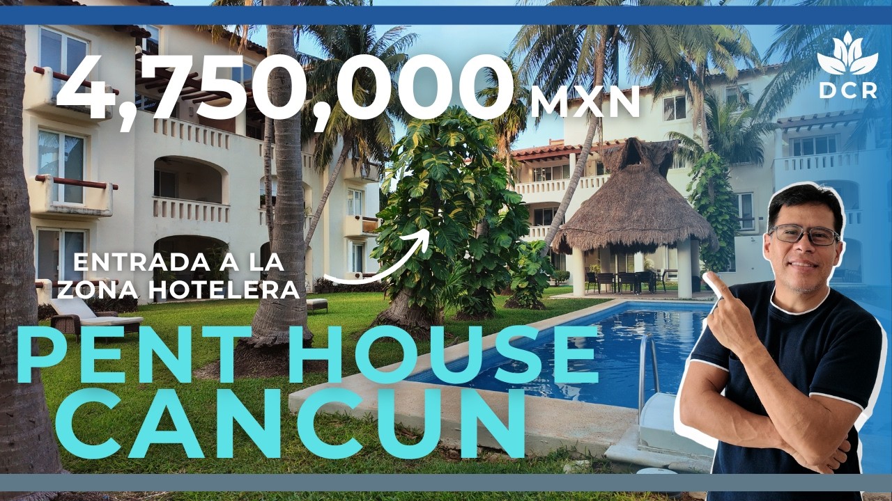 Penthouse Isla del Sol Cancún: Privacidad Total Rodeado de Naturaleza Protegida