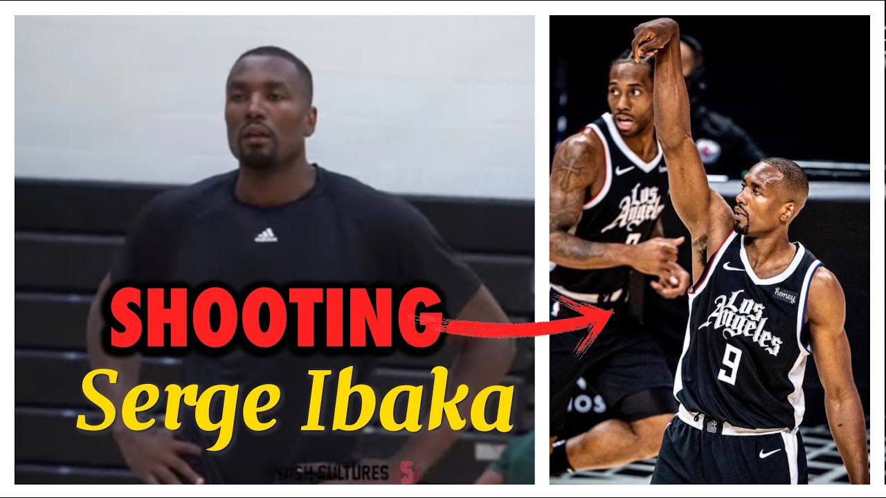 Los Angeles Clippers Serge Ibaka *Balance* and Post up NBA Workout