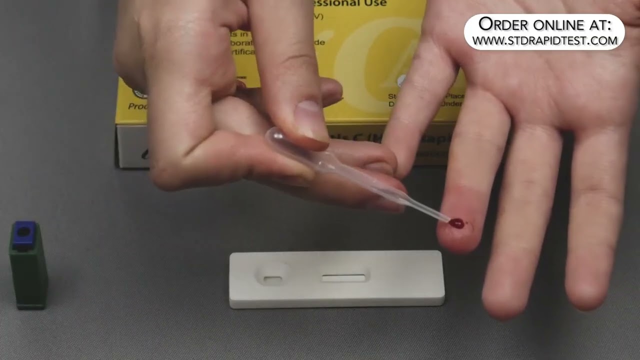 Hep C Testing Made Easy iCare At Home Test Kit for Fast, Reliable Results