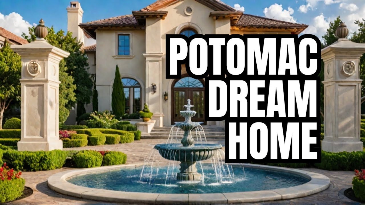 Stunning $9.995M Luxury Estate for Sale in Potomac, MD | Full House Tour