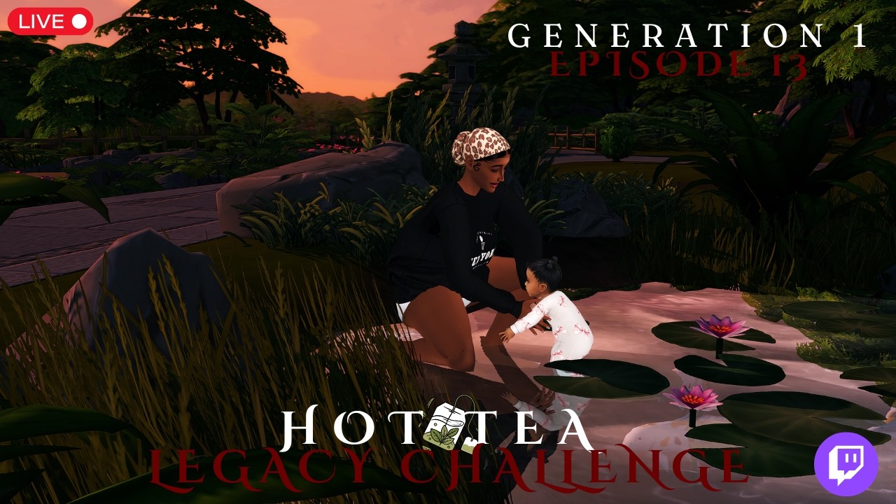Therapy, Twins & Learning to Cope😭 |Sims 4 | Hot Tea Legacy Challenge EP.13. Gen 1🍵