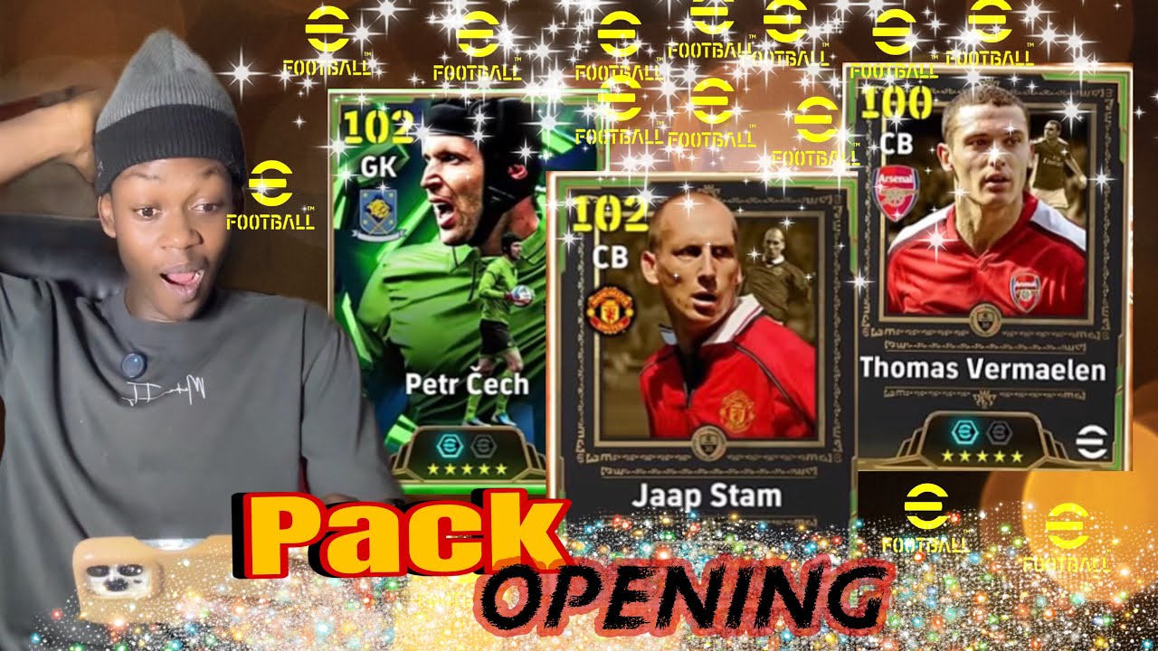 Pack opening Petr cech et Jaap Stam