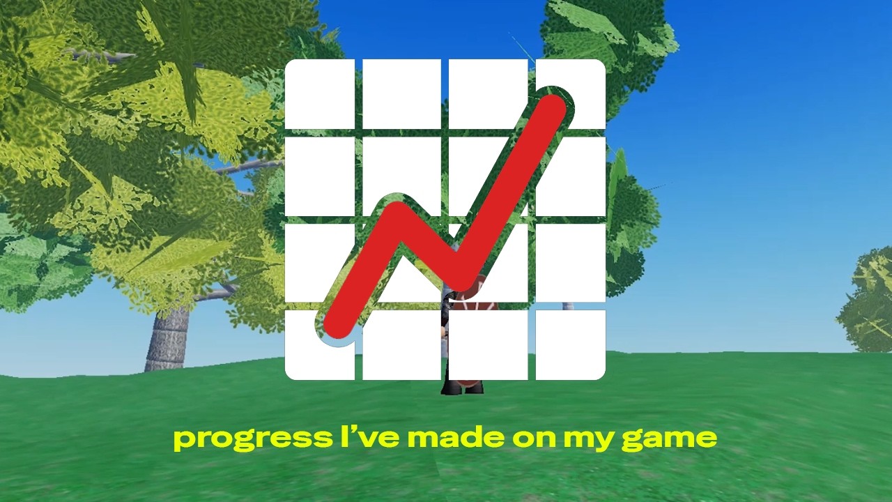 The Progress I've made on my Roblox Survival game.