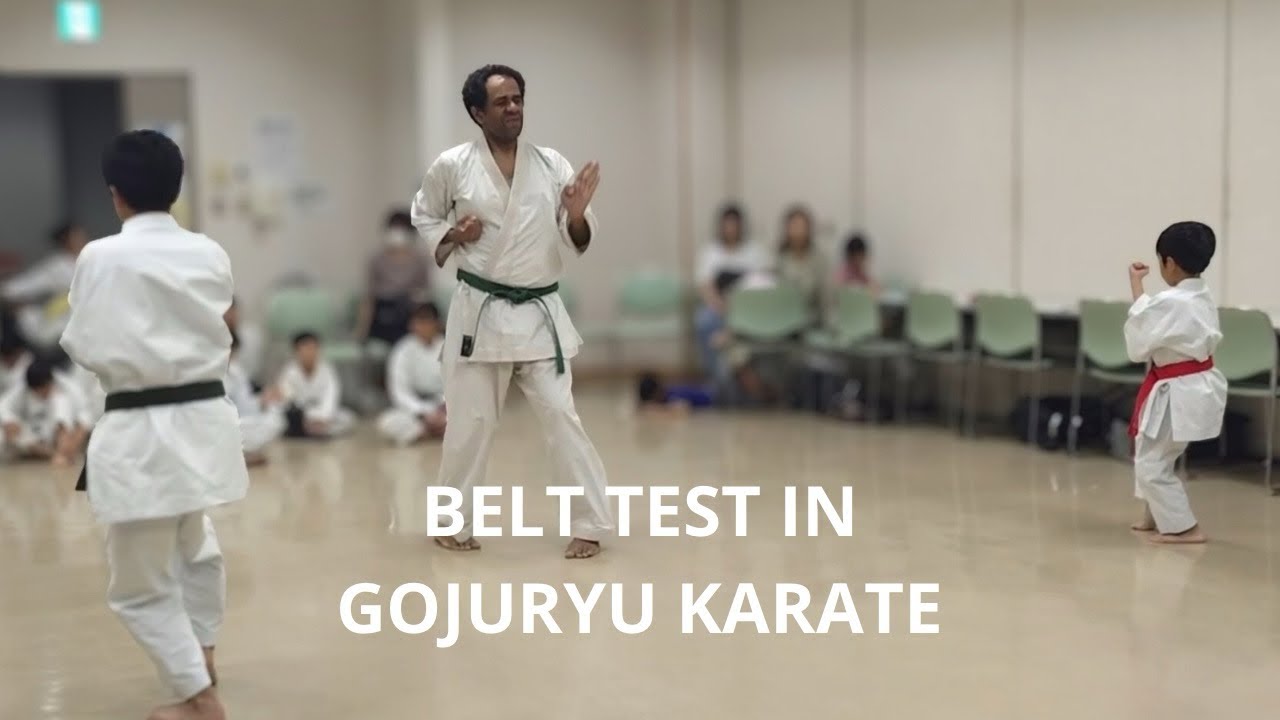 MY SIXTH BELT TEST IN GOJURYU KARATE