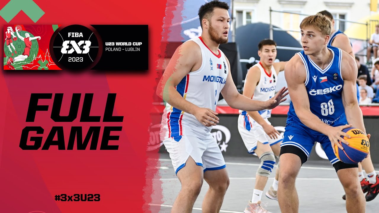 Mongolia 🇲🇳 vs Czechia 🇨🇿 | Men | Full Game | FIBA 3x3 U23 World Cup 2023 | 3x3 Basketball