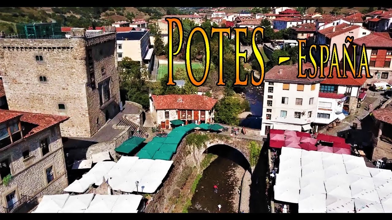 Potes - Espa&ntilde;a Drone