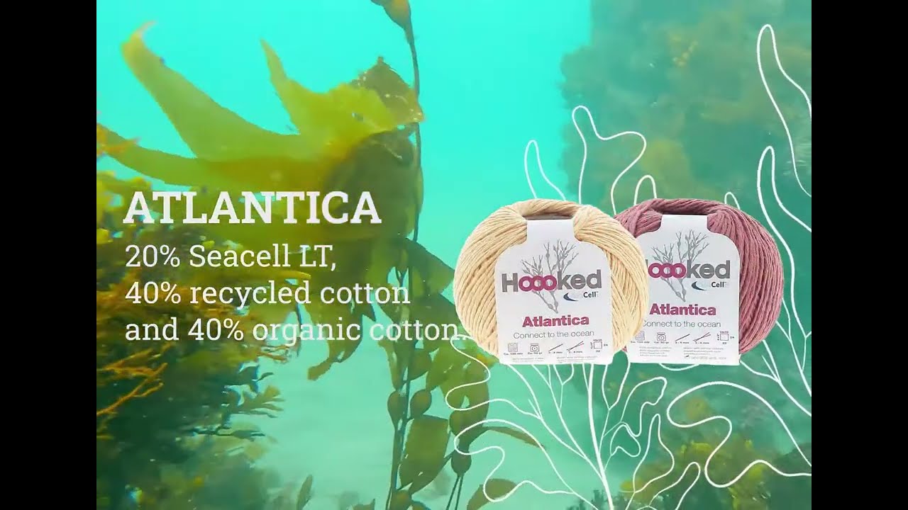 New Yarn: Atlantica by Hoooked - Connect to the Ocean