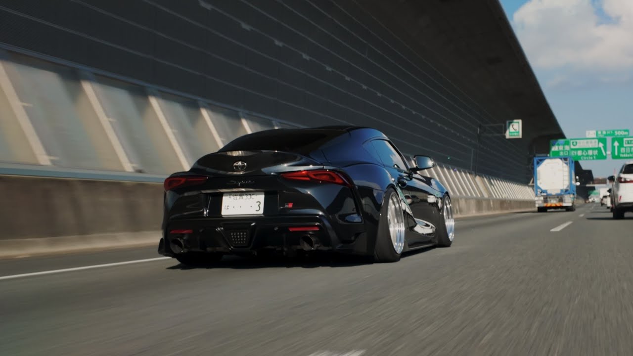 TOYOTA GR SUPRA A90  BLACK &times; BBS SUPER-RS