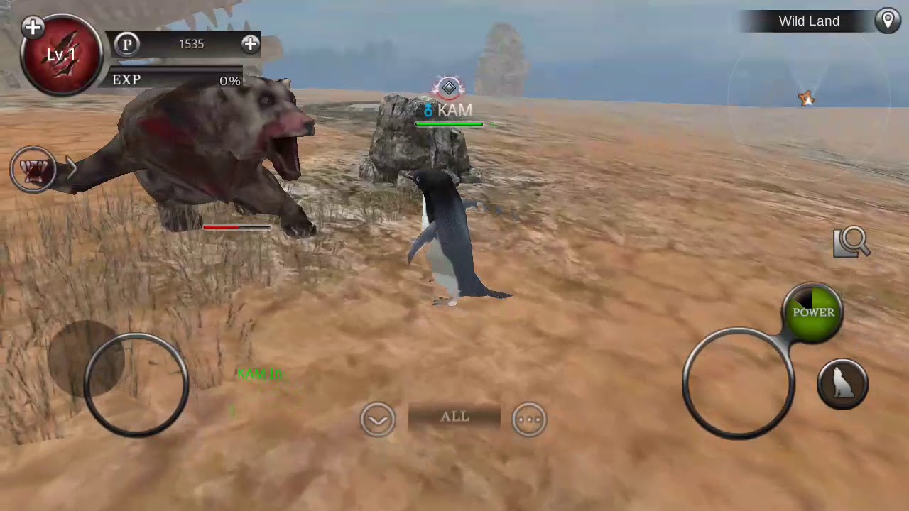 Wild animals online penguin vs zombie bear