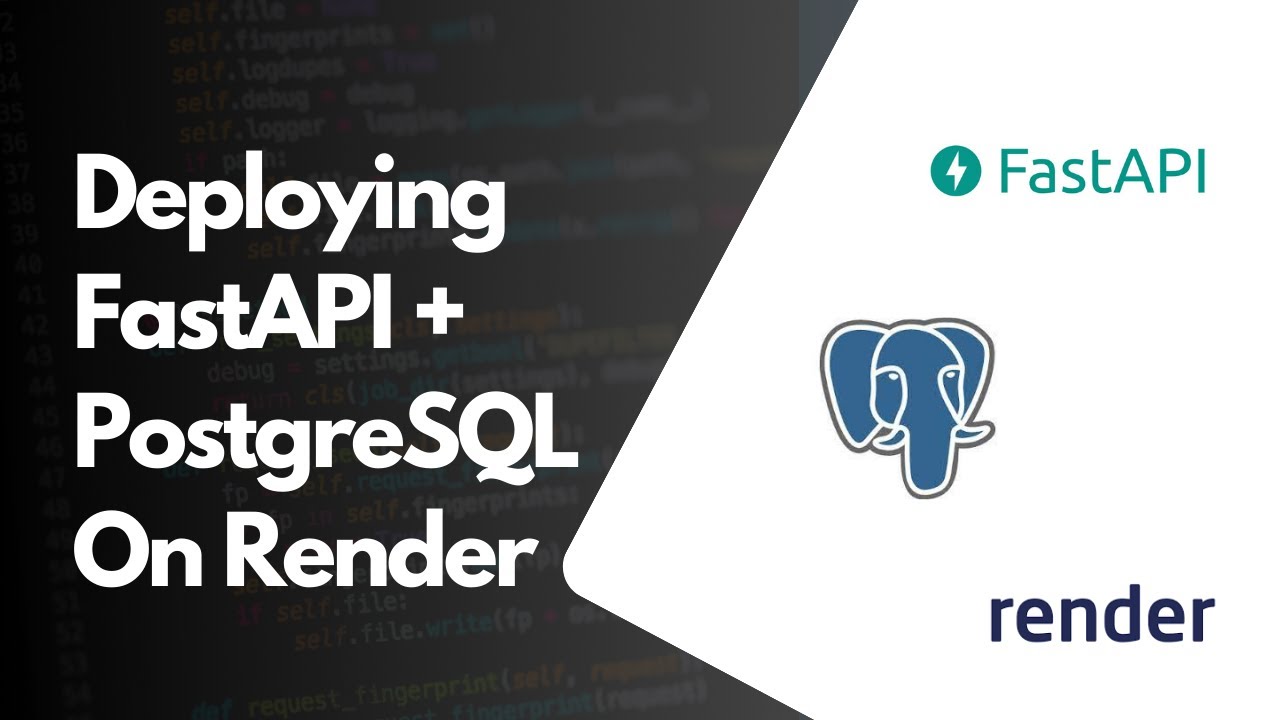 Развертывание FastAPI и PostgreSQL для рендеринга