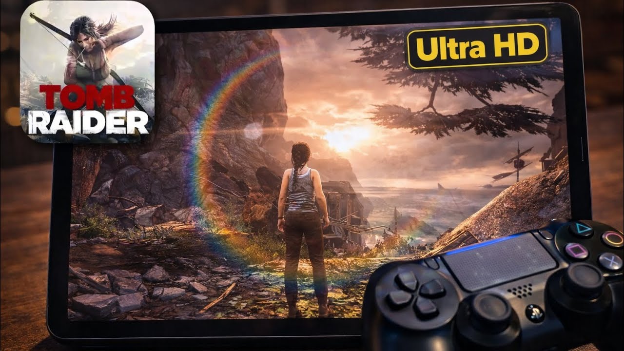 🔥 Tomb Raider Mobile Looks INSANE on Samsung Tab S11 (Ultra Graphics)