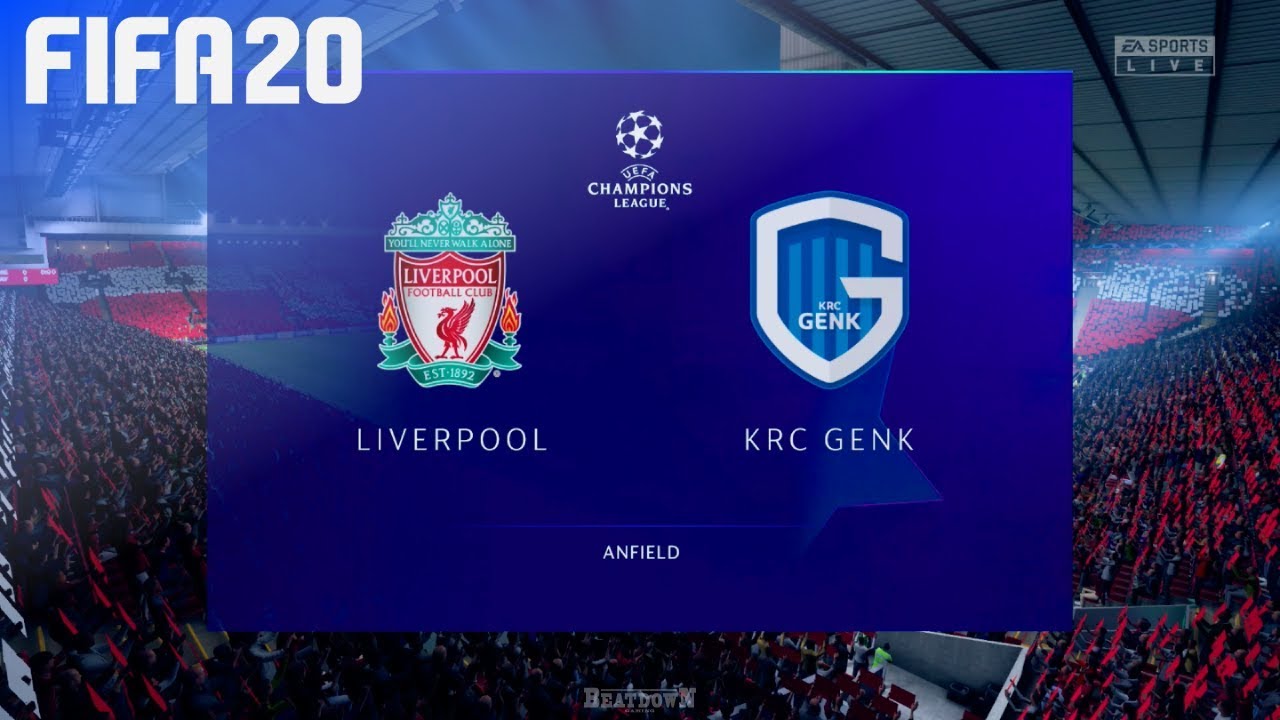 FIFA 20 - Liverpool vs. KRC Genk @ Anfield