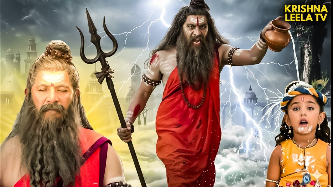 क्या ऋषि दुर्वासा के क्रोध से बच पाएंगे कान्हा? | Nandlala | Neel Mani #krishnaleela #yashoda