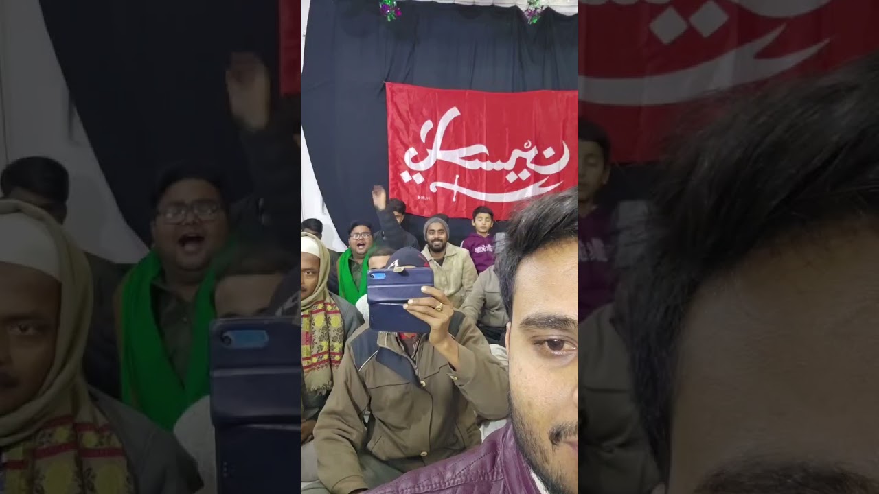 Jashan e maulood e kaba machlishaher jaunpur Masoom Rizvi Monis Rizvi najfi ♥️#viralvideo #share 