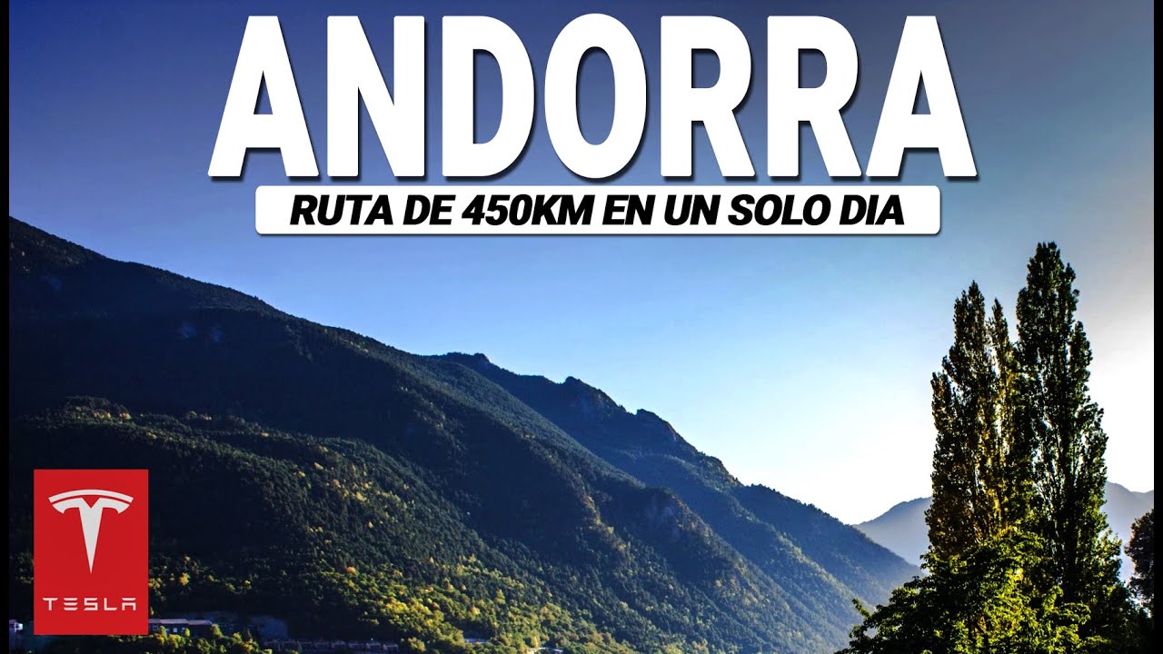 Tesla Model Y:🚗Vamos a ANDORRA | DAMOS una VUELTA y visitamos un LAGO🐟 | HACEMOS 450Km. 