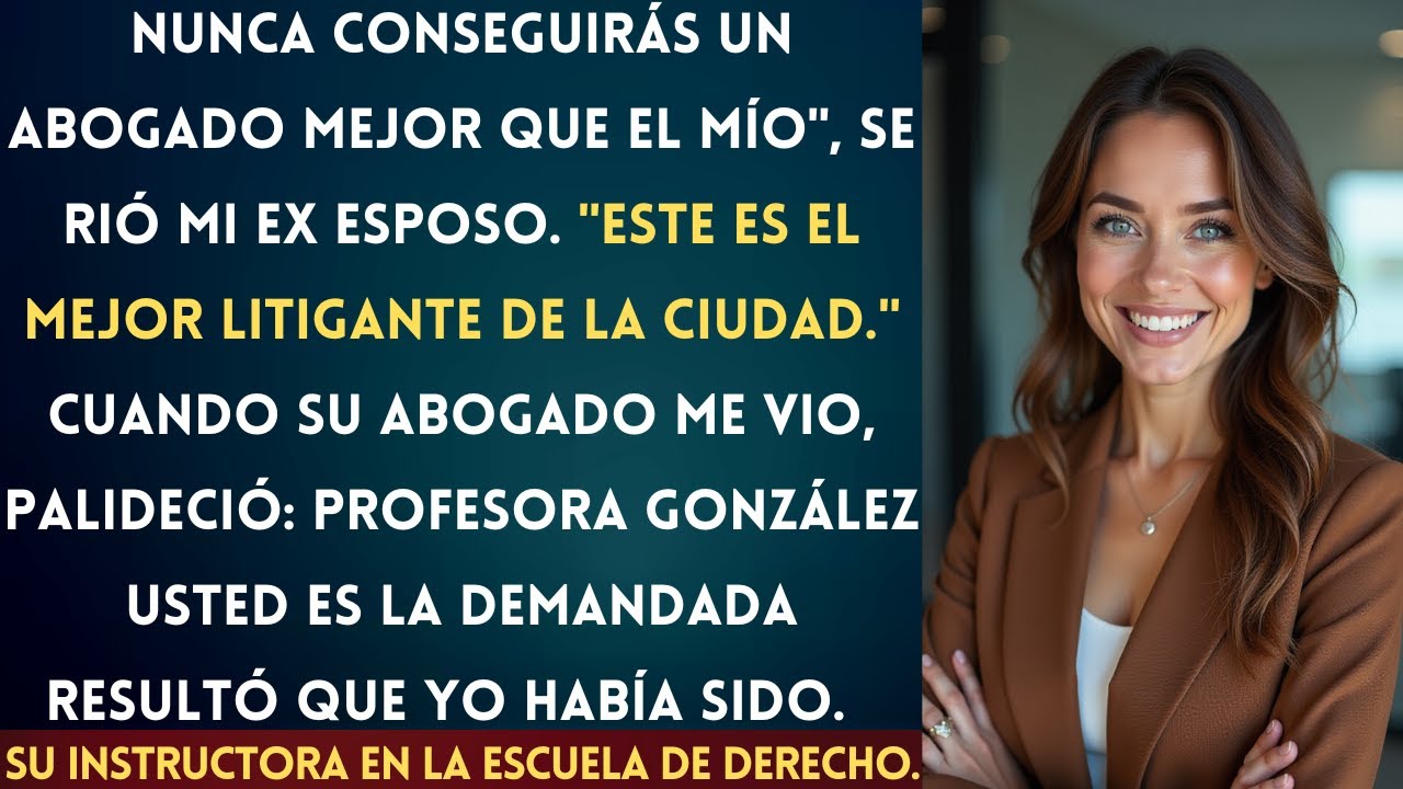 Mi Ex Me Demandó Por La Custodia—Su Abogado Era Mi Compañero de Clase Secreto...